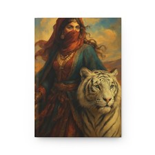Majestic Warrior Hardcover Journal, Gypsy Journal, Gift for Writers