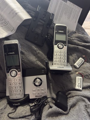 VTech Bluetooth Cordless Phone Answering Machine Connect To Cell Long Range