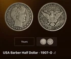 1907-O Barber Half Dollar - **Good shape with crisp detail**