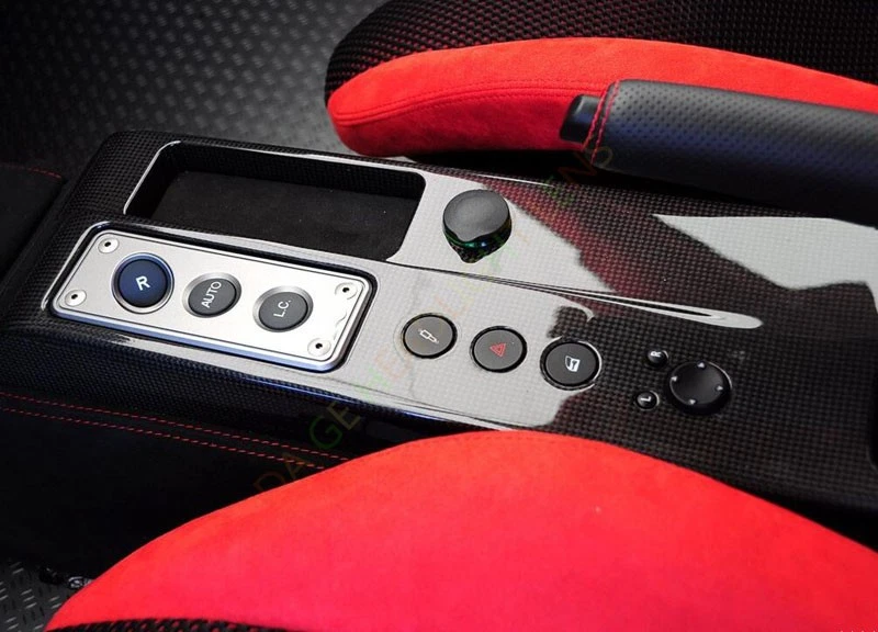 Para Ferrari F430 599 612 Consola Central Cambio Panel Botón AUTO Foto 4 de 4
