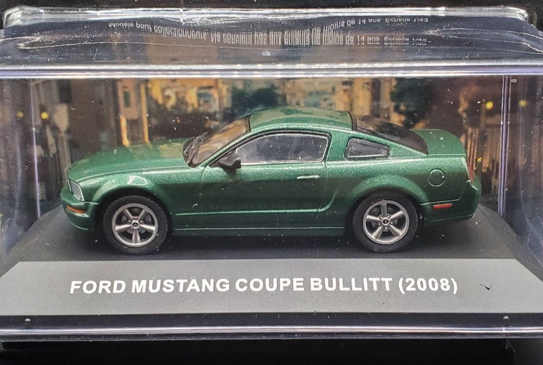 FORD MUSTANG COUPE BULLITT (2008), ALTAYA, DIE CAST 1:43, NEW