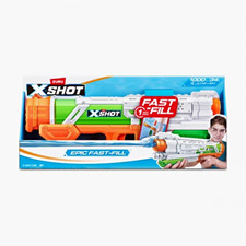 ZURU X-Shot Epic Fast-Fill Water Blaster Squirt Gun White/Green/Orange MPN 3657