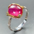 Gemstone ring Ruby Ring 925 Sterling Silver Size 9 /R469901