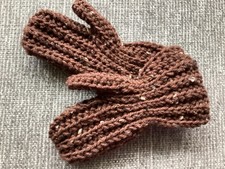 Children s Infant Size Hand Crocheted Mittens