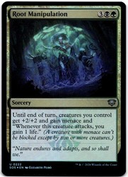 Root Manipulation 222/444 Foil Uncommon - Secrets of Strixhaven MTG