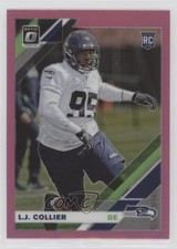 2019 Panini Donruss Optic Rookies Pink Prizm LJ Collier #113 07rd