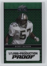 2024 Leaf Metal Collective Auto 1/1 Rickey Jackson #LA-RJ1 HOF 1nu4