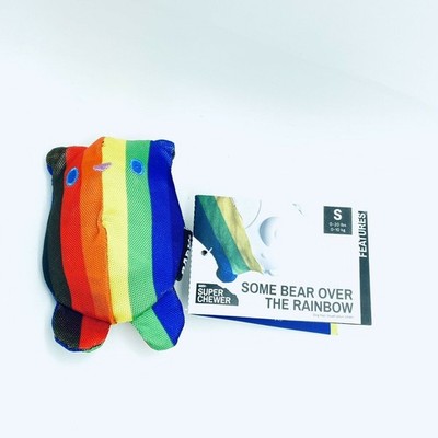 Bark Box Small 0-20 lbs Some Bear Over The Rainbow Rip + Reveal Cake Scent NWT