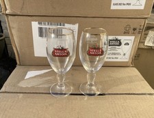 24 x Stella Artois Half Pint Chalice Glasses 10oz Brand new 
