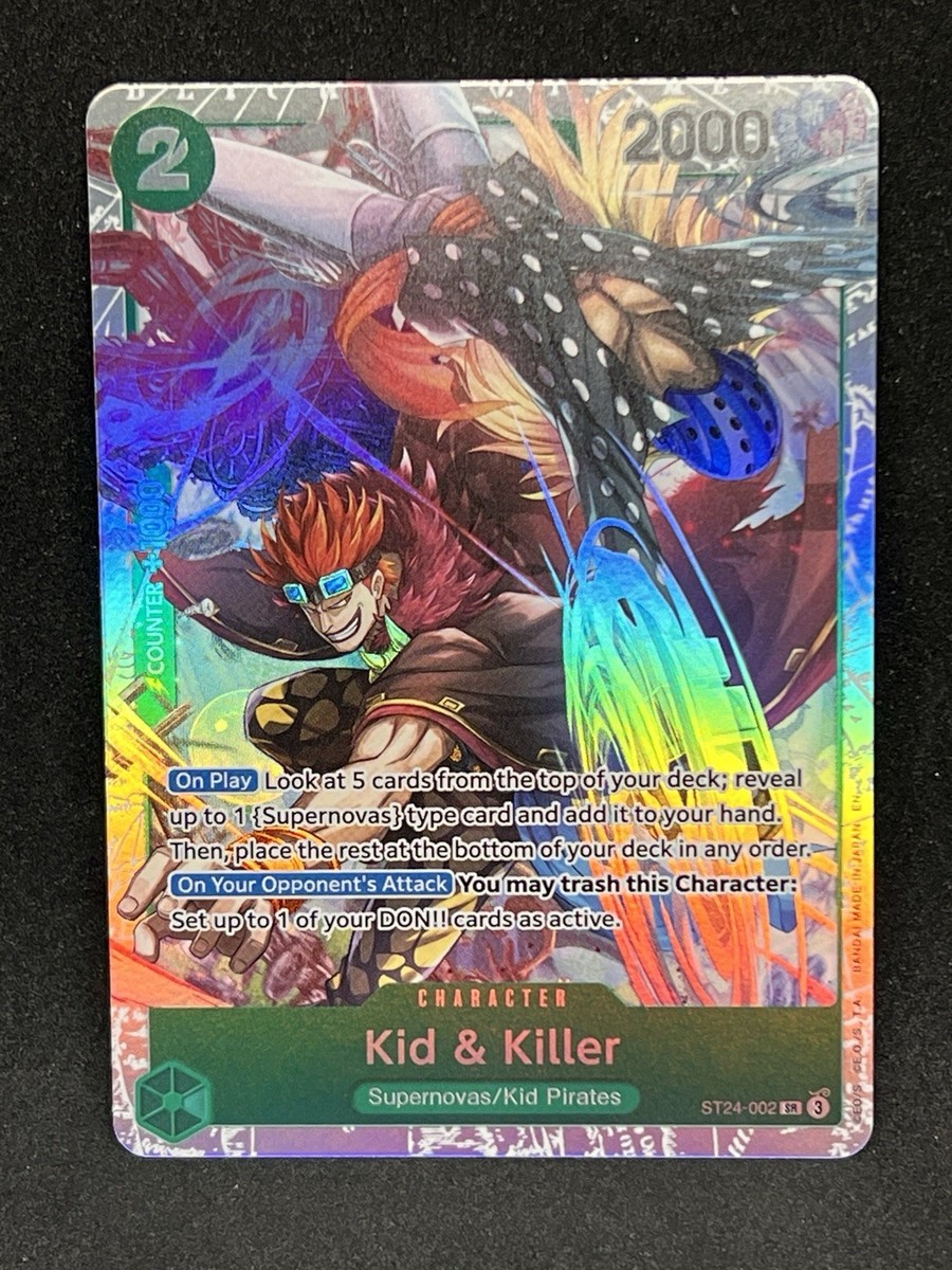 Kid & Killer ST24-002 - Starter Deck 24: GREEN Jewelry Bonney (ST