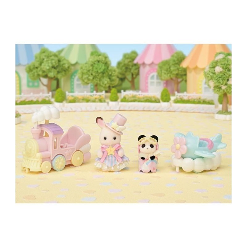 Le petit train des nuages Sylvanian Families pour s'émerveiller des 3 ans