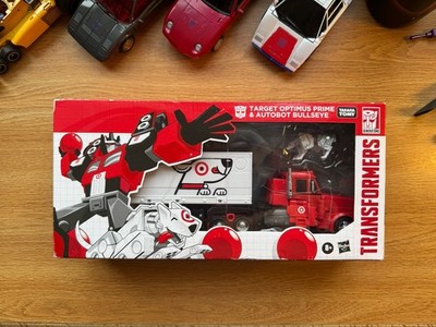 Hasbro Transformers Generations Leader Class Target Optimus Prime Bullseye