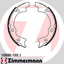 ZIMMERMANN 10990.155.1 Bremsbackensatz, Feststellbremse für HYUNDAI,KIA
