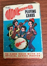 MONKEES PLAYING CARDS~~1966 Raybert Productions Inc.