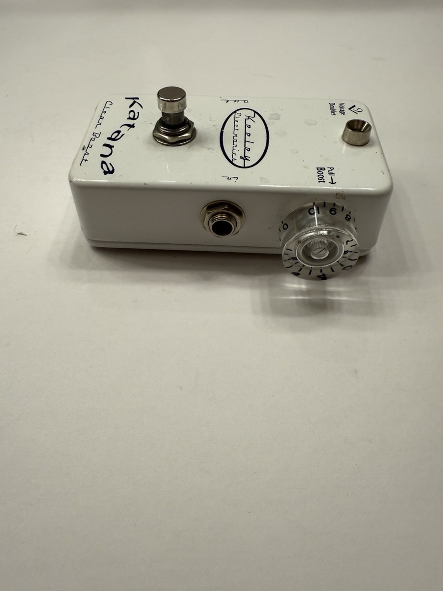 Keeley Electronics Katana V1 Clean Boost Booster Rare Guitar