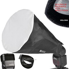 DIFFUSORE CONO PROFESSIONALI XL -PER FLASH SONY  HVL-F45RM HVL-F60RM HVL-F32RM