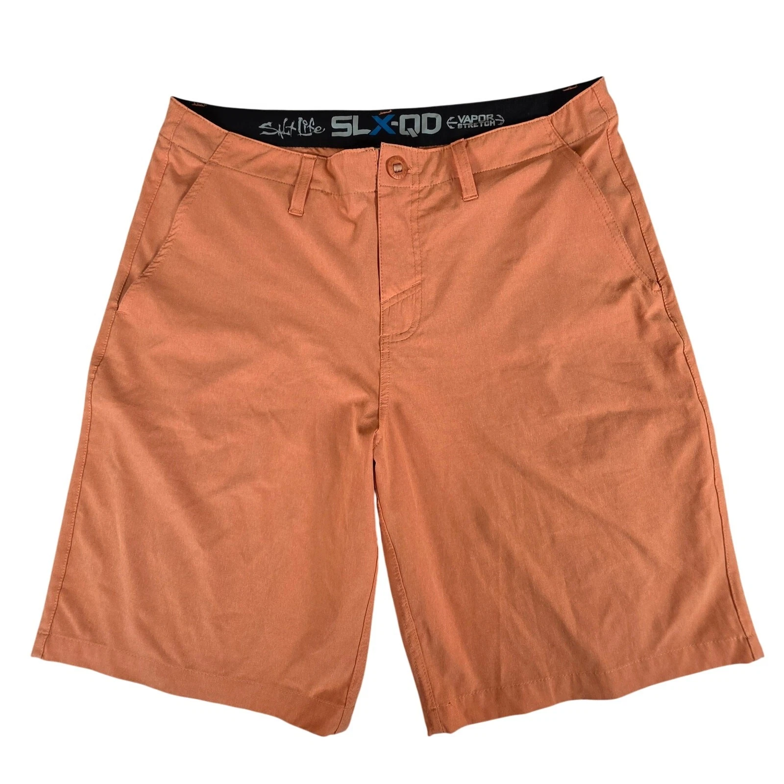 Salt Life SLX-QD Shorts Mens 34 Orange Vapor Stretch Hybrid Boardwalk Fishing
Opens in a new window