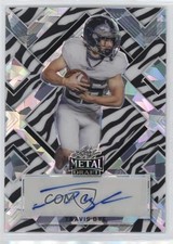 2022 Leaf Metal Draft Zebra Crystals 4/5 Travis Dye #BA-TD1 Auto v7j