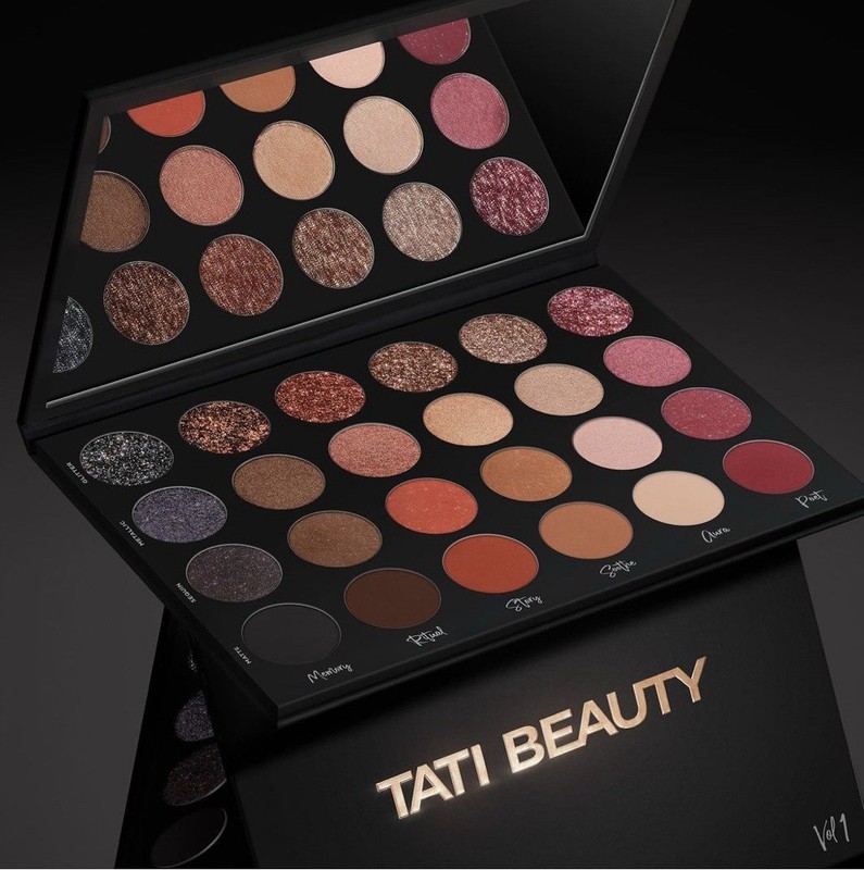 Tati Beauty Vol. 1 Eyeshadow Palette Textured Neutrals BNIB