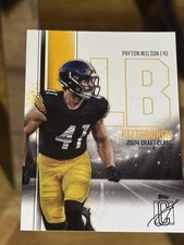 Payton Wilson 2024 Topps Football Signature Class #171 RC Pittsburgh Steelers