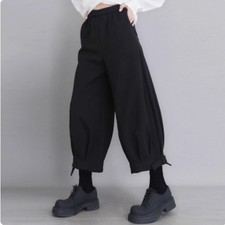 Japanese Style women Wide-Leg Pants Trousers casual Harlen pants
