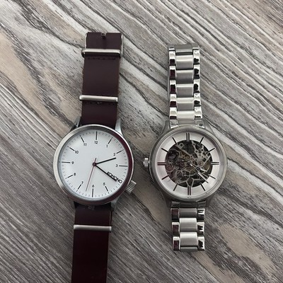 Kimono The Magnus + Kenneth Cole Skeleton Wrist Watch  Bundle Collection