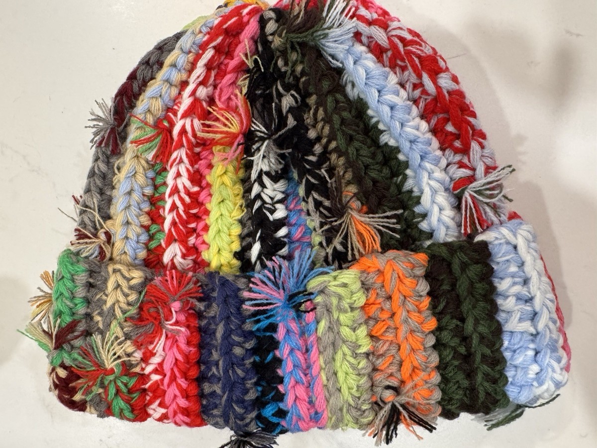 Brand New Supreme Hand Tied Beanie Multicolor FW23 AUTHENTIC! | eBay