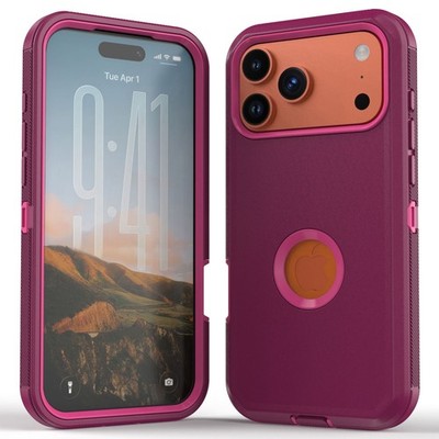 For iPhone 17 16 15 14 13 12 11 Pro Max XR SE 7 Case Heavy Duty Shockproof Cover
