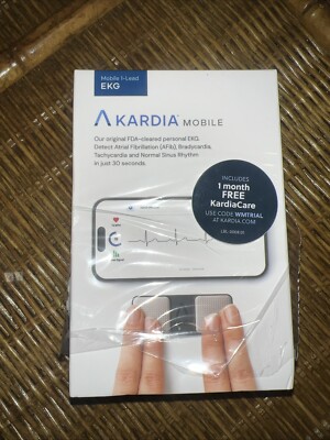 AliveCor KardiaMobile Personal EKG Monitor - AC-009-UA-C (Black)