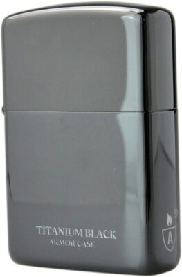 Zippo Titanium Black Armor Case 70g | eBay