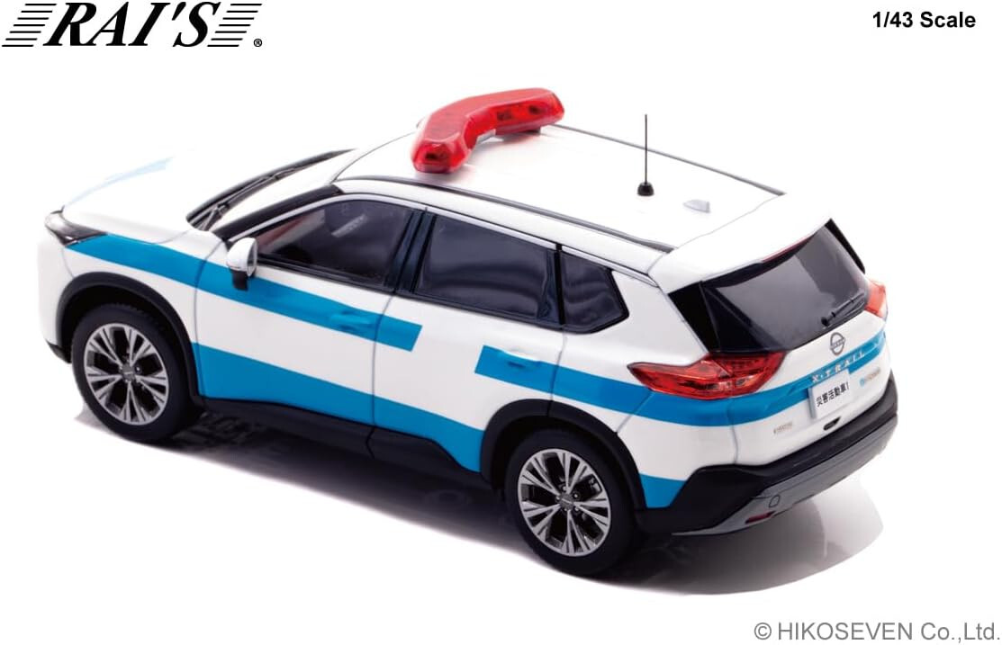 RAI'S 1/43 NISSAN X-TRAIL S e-4ORCE (T33) Japan Police