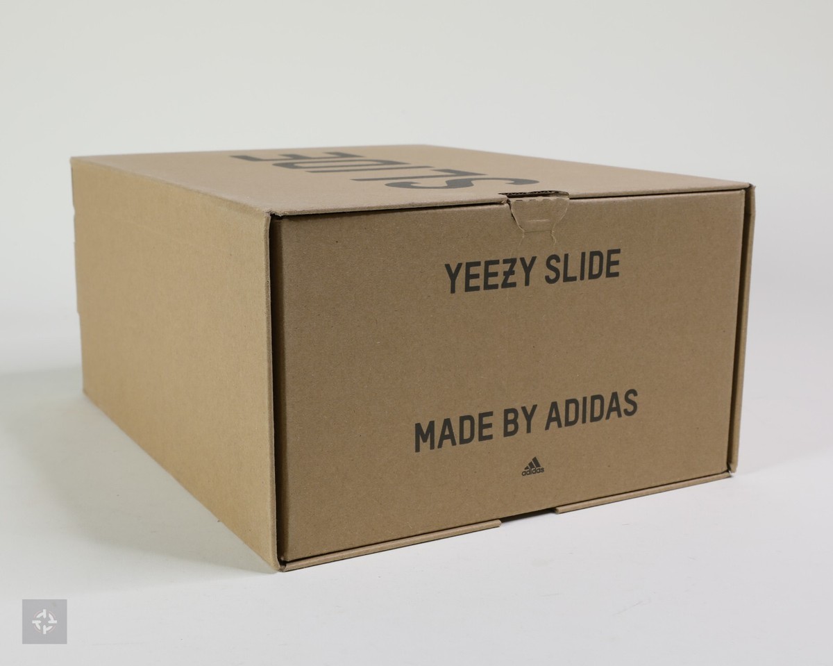 Adidas VZY Slide Packaging in Tan Adidas Yeezy Slide  main image 2