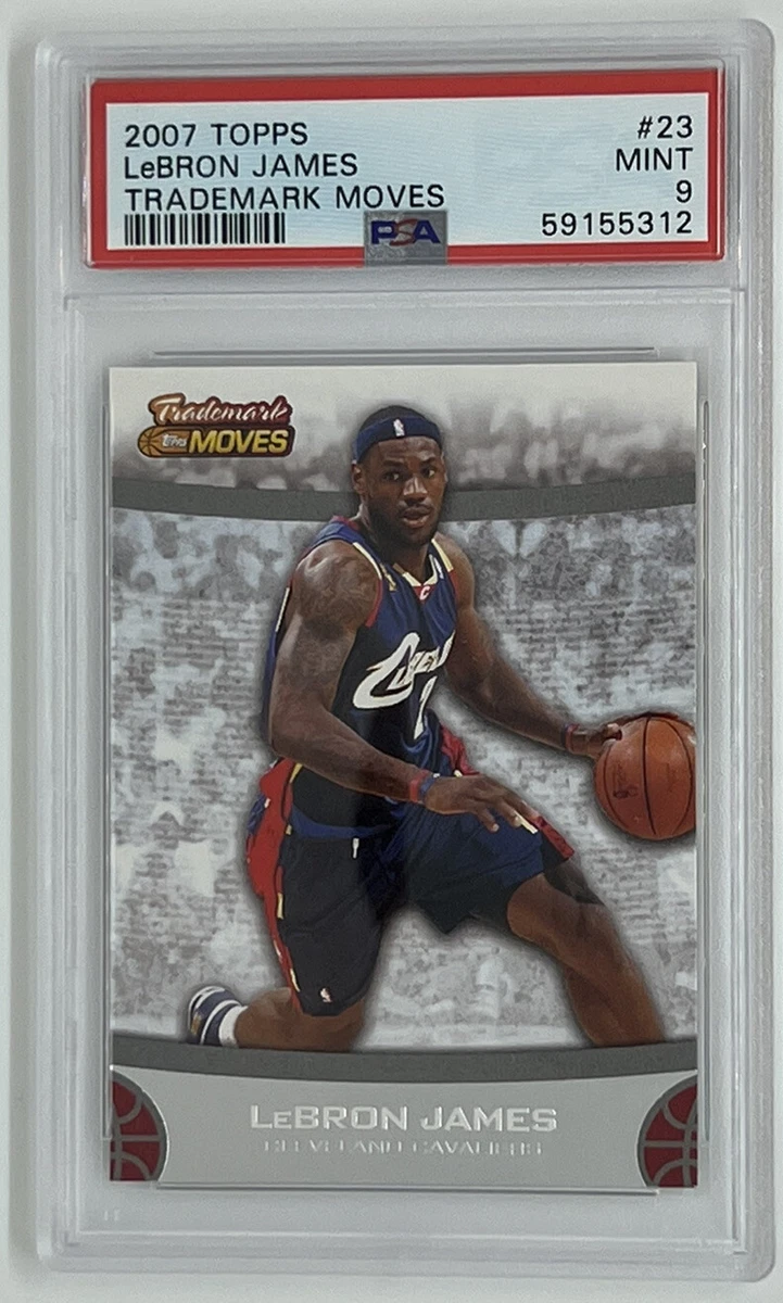 2007 topps lebron james