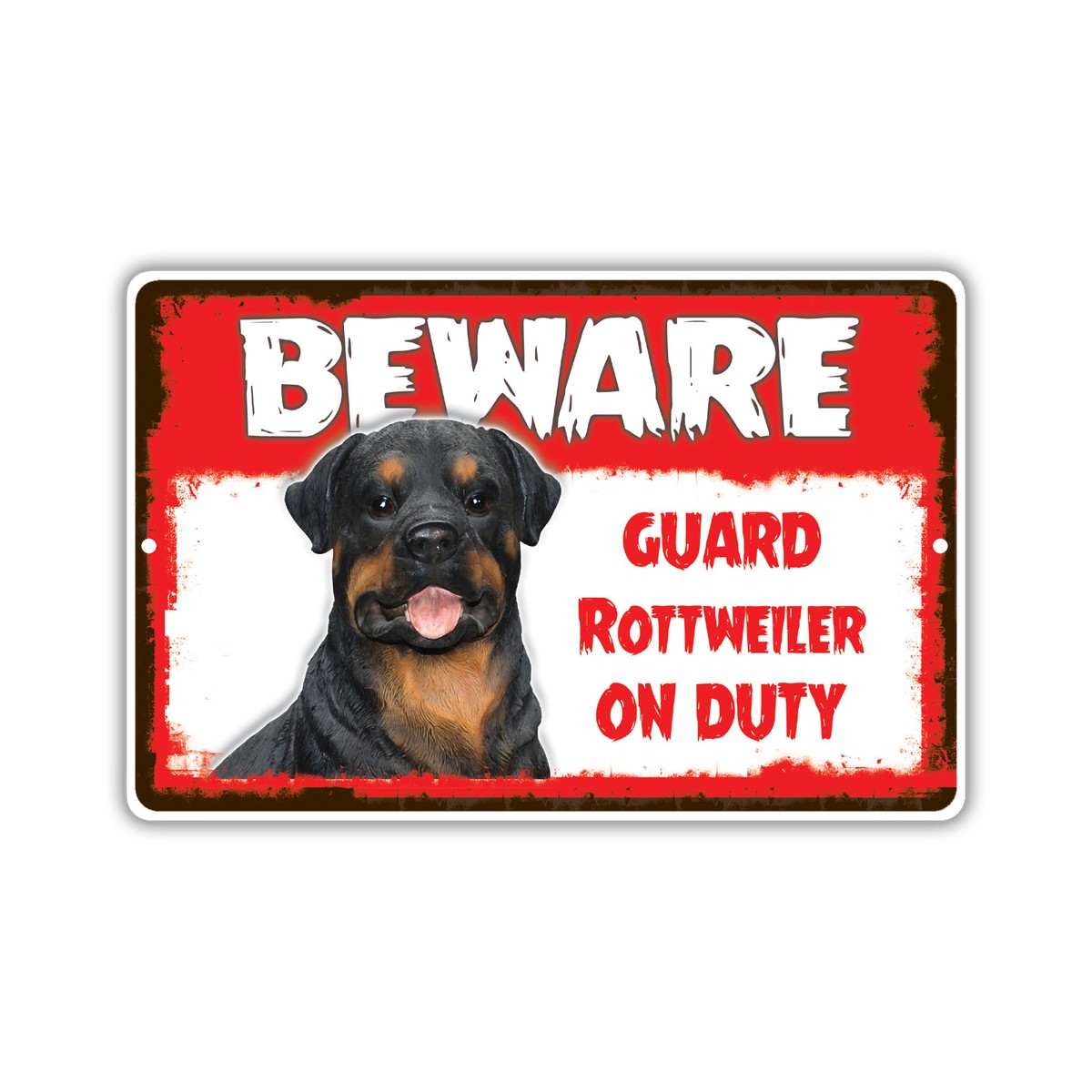 Red Rottweiler Logo