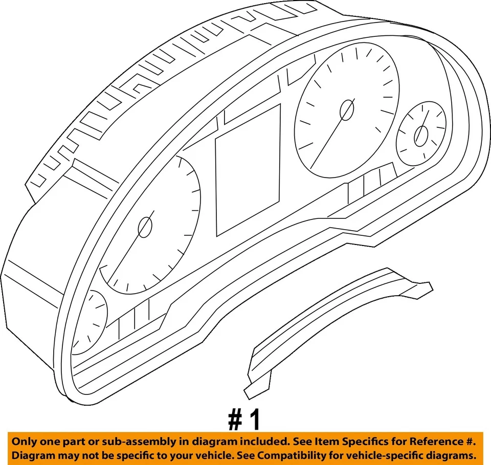 Medidor de velocímetro usado se adapta a: Audi A4 Cluster 2007 exc. Conv MPH sin navegación G Foto 2 de 4