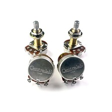 4X Centralab 550k Long Shaft Potentiometers for Les Paul