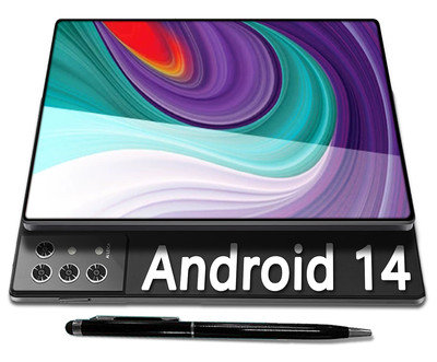 10.1 Inch Android Tablet 16GB+256GB 4G Dual SIM 8000mAh 8-Core WiFi  OTG 360Nits