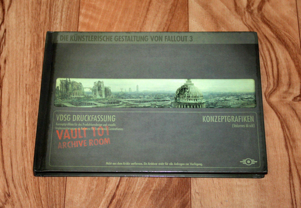 Art Book rare - Les Dessins de Fallout 3 - Livres