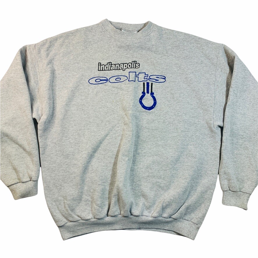 Vintage Indianapolis Colts Logo Athletic NFL embroidered crewneck 