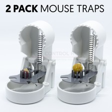 Mouse Trap for Mice Rapid Reusable Humane Kill Traps Easy Set Bait by Mastertrap