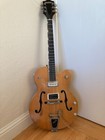 Gretsch guitar Vintage 1958 with case and extra parts modified Hollowbody