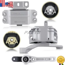 Engine Motor Mounts & Transmission Mounts subframe For VW Jetta 2.5L 2006-2014