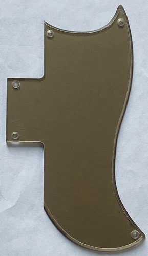 Guitar Parts Guitar Pickguard for Gibson SG '61 Reissue Style Acrylic Gold