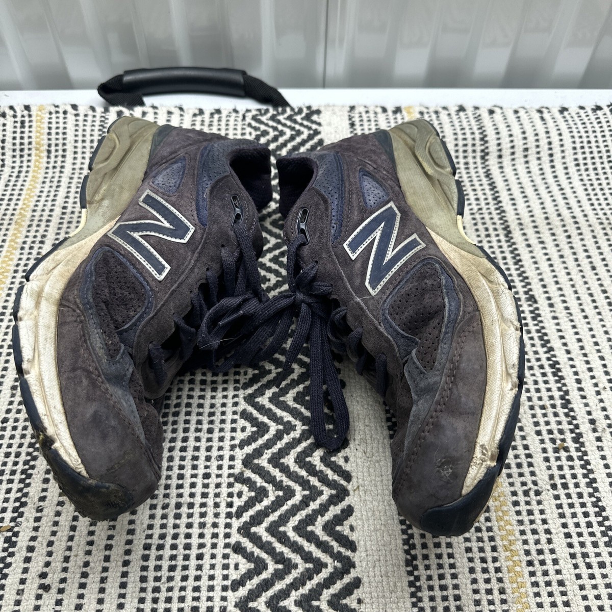 New Balance 900v4 Elderberry Purple Suede Running Shoes M990EP4 