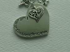 I WILL NEVER FIND ANOTHER YOU HEART KEY CHAIN CLIP FOR PURSE FOB BACKPACK BAG