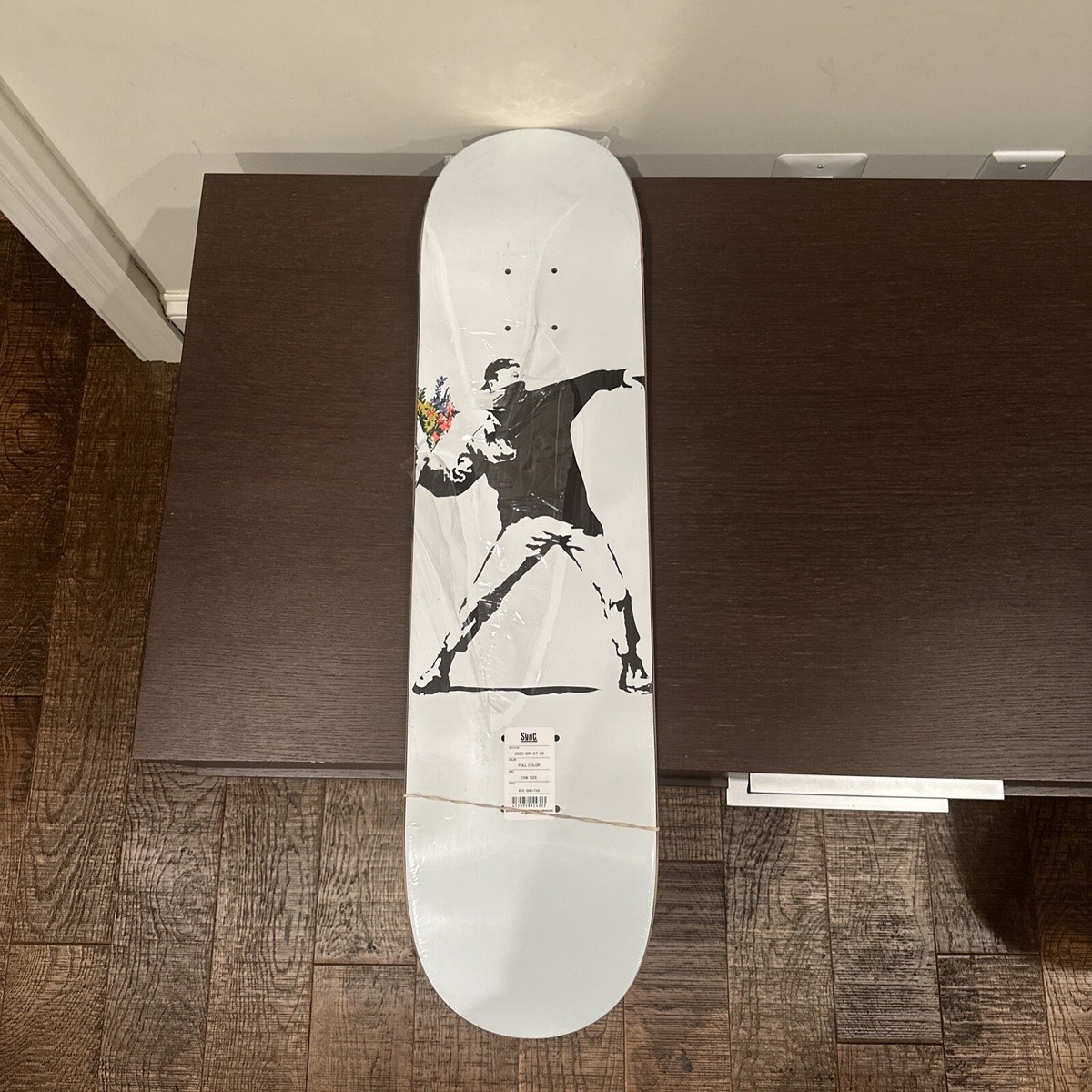 Banksy x Medicom Flower Bomber I Skateboard Deck 💐 | eBay