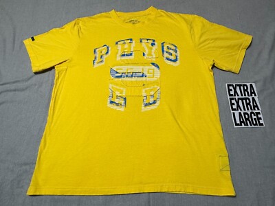 Sean John - Men's Short Sleeve Shirt Size 2XL - EXTRA EXTRA LARGE - Yellow