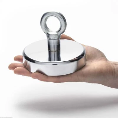 ONLINE MAGNETS 125mm Recovery Magnet Strong Sea Fishing Treasure Hunting Metal Detector 130kg