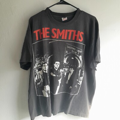 The Smiths Vintage Single Stitch T-Shirt Black Color Reprint Unisex AN50318