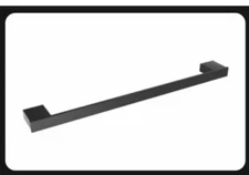 ICO Bath Volkano Cinder V3135 Matte Black 18" Towel Bar